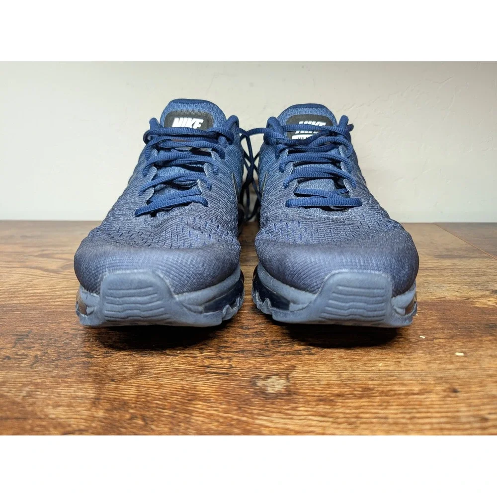 Nike Air Max 2017 Mens Navy Blue Running Shoes Size 8